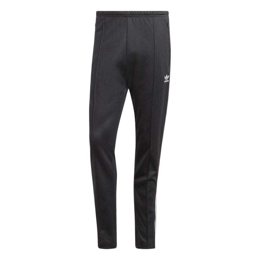 Adidas Originals BECKENBAUER Knitted Sweatpants Men's Classic Black