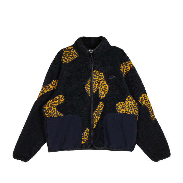 Nike Nike Velvet Jackets Unisex Black Stand Collar Moderate