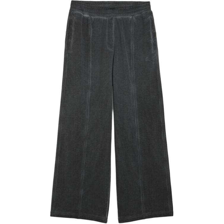 PUMA Casual Pants Unisex Black Moderate Straight Fit Pants