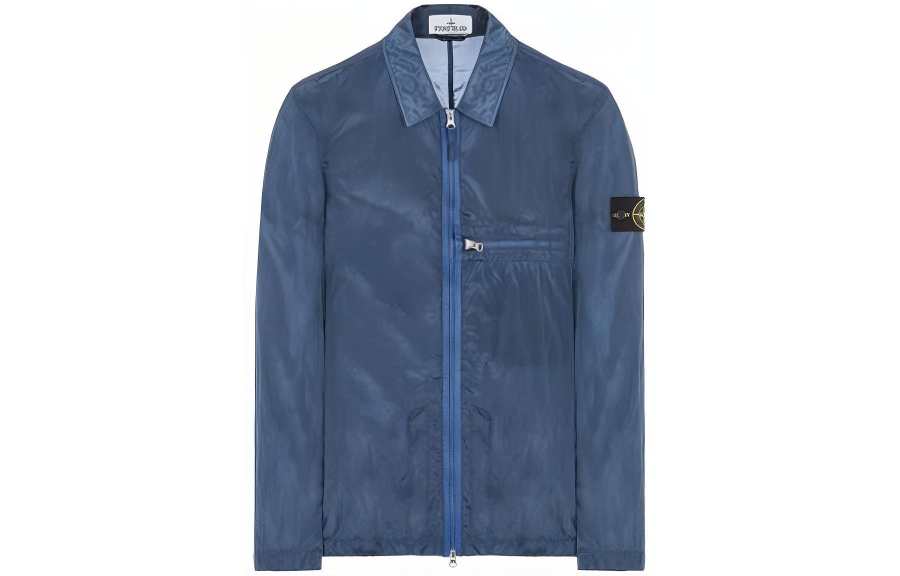 STONE ISLAND SS23 Nylon Meta Jackets & Coats Men's Air Force Blue