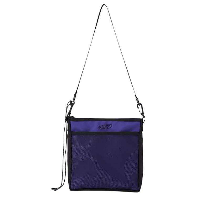 Keen Polyester Crossbody Bag, Shoulder Bag Regular Unisex Purple