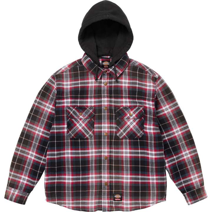 Supreme Supreme x Dickies hooded shirt