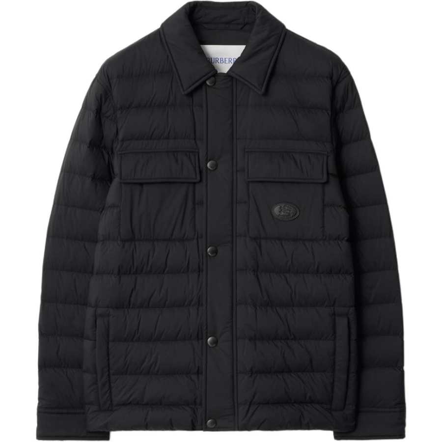 Burberry equestrian knight graphic padded jacket