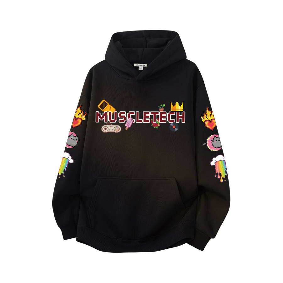 MUSCLETECH MUSCLETECH Sweatshirts Unisex Hooded Moderate Regular