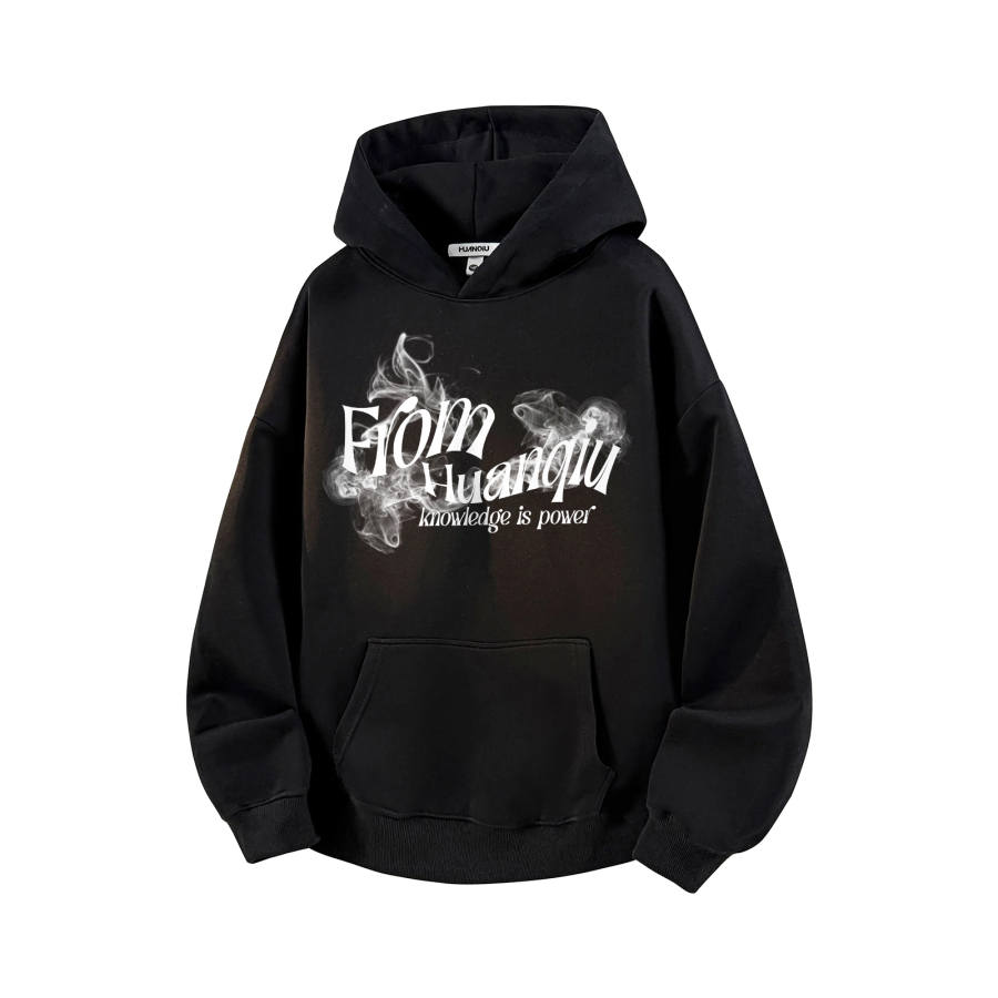 HUANQIU Sweatshirts Unisex Hooded Moderate Heavyweight