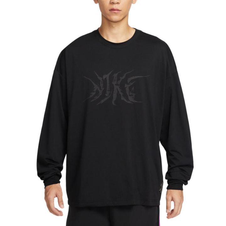 Nike Nike AS M DF STREET LS T Shirt Men's Black
