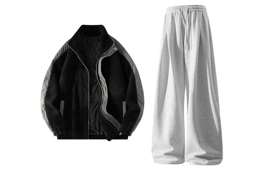 X1617 Casual Sportswear Unisex Lapel Moderate