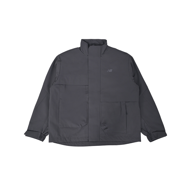 New Balance New Balance Jackets Men's Gray Stand Collar Moderate Other