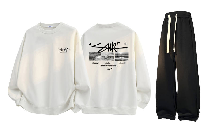WARRIOR Warrior Huichao Riding The Wind Collection Sweatshirt Set Unisex