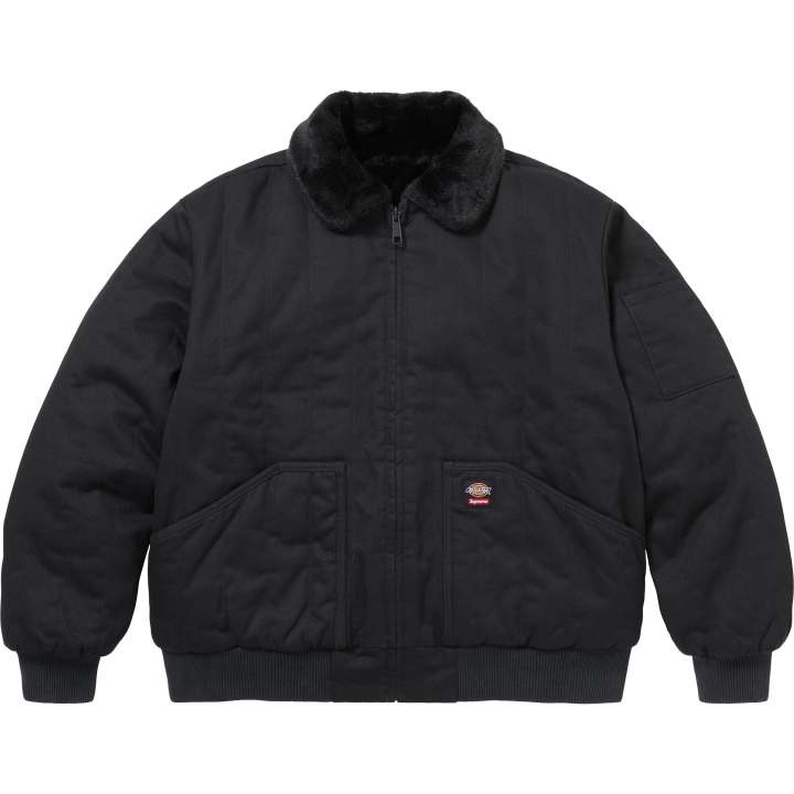 Supreme Supreme x Dickies reversible-design quilted work jacket