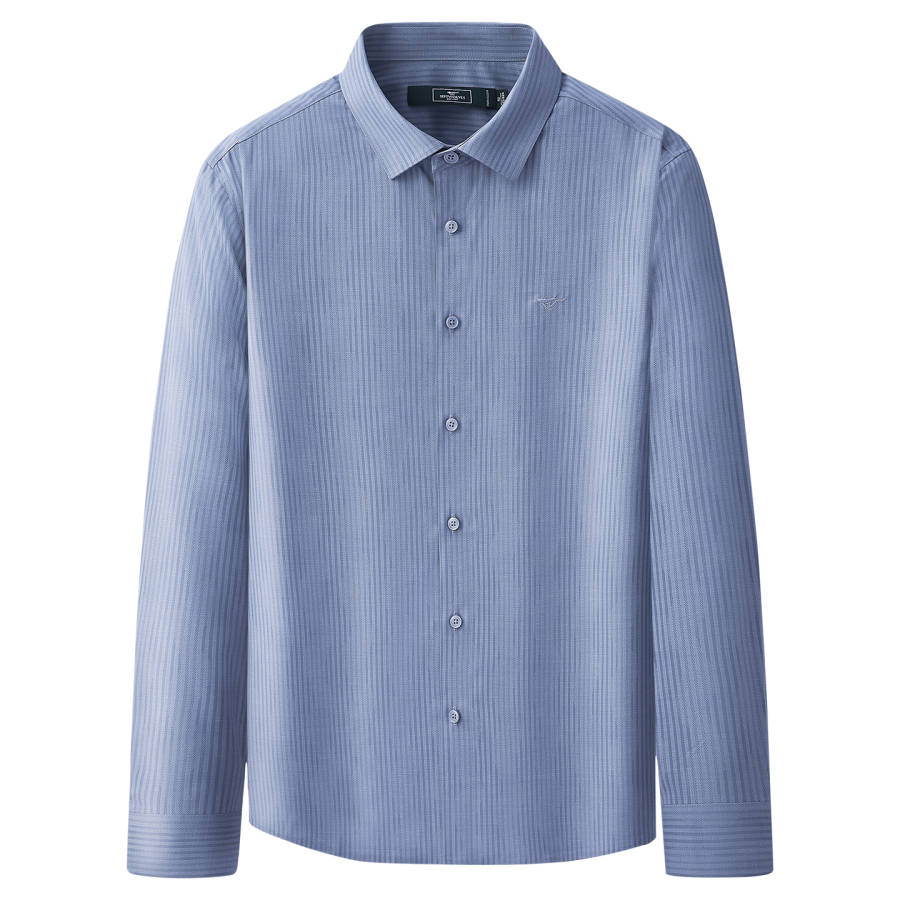 SEPTWOLVES SEPTWOLVES Shirts Men's Light Blue Pointed Collar Moderate Other