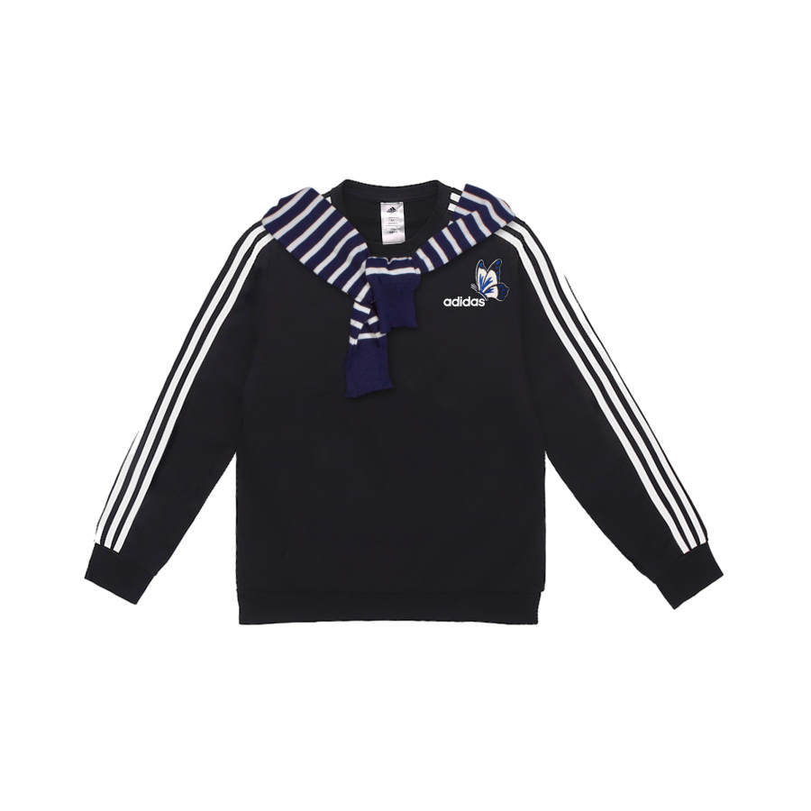 Adidas Adidas Sweatshirts Men's Black Crew Neck Moderate Regular