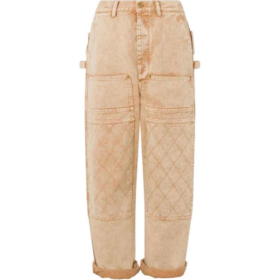 MOSCHINO MOSCHINO Garment Dyed Drill Pants