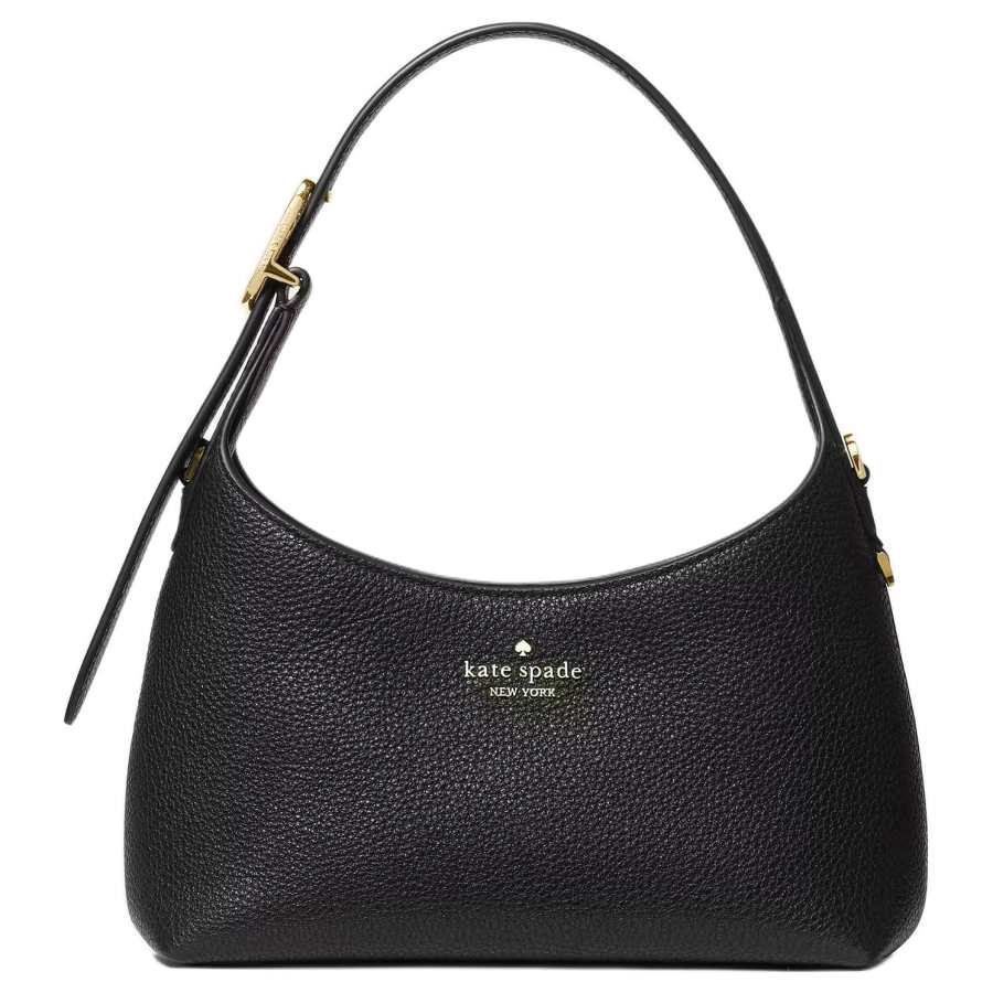 Kate Spade Pebbled Leather Shoulder Bag Women's Black