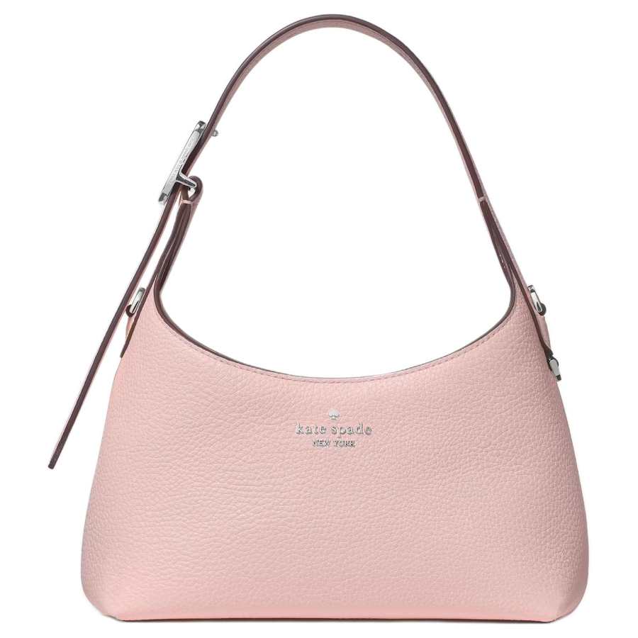 Kate Spade Pebbled Leather Shoulder Bag Women's Pink
