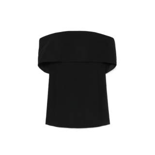 TOTEME T Shirts Women's Black Boat Neck Moderate