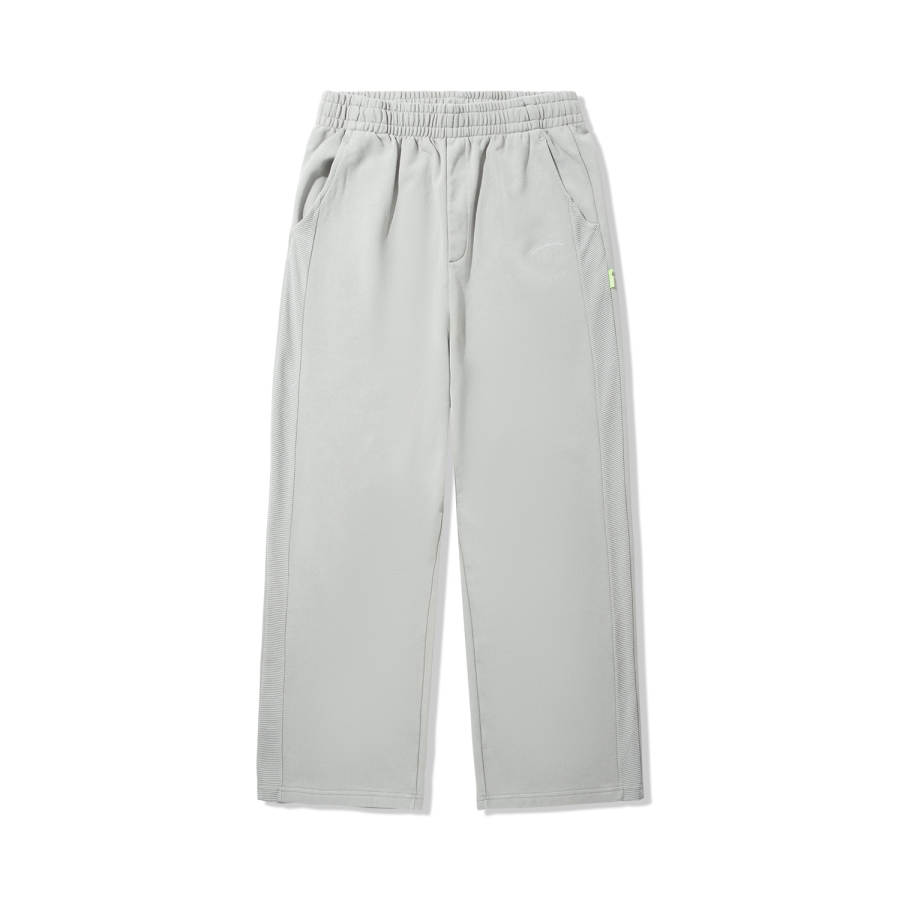 Li-Ning Li Ning Casual Pants Men's Gray Moderate Straight Fit Pants
