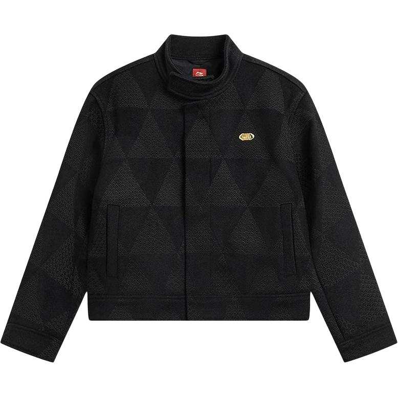 Li-Ning Li Ning Jackets Women's Black Stand Collar Moderate Other