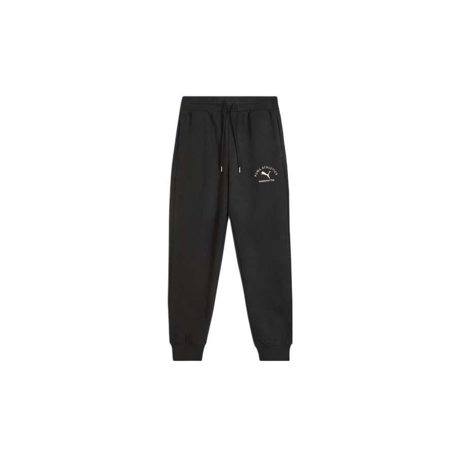 PUMA Athletics CLASS COMFORT SWEATPANTS Fleece Lined Thermal Lace Up Elastic Cuff Knitted Sweatpants Women's