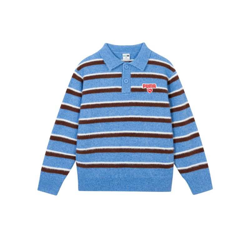 PUMA Sweater Blue Coffee Color Kids'