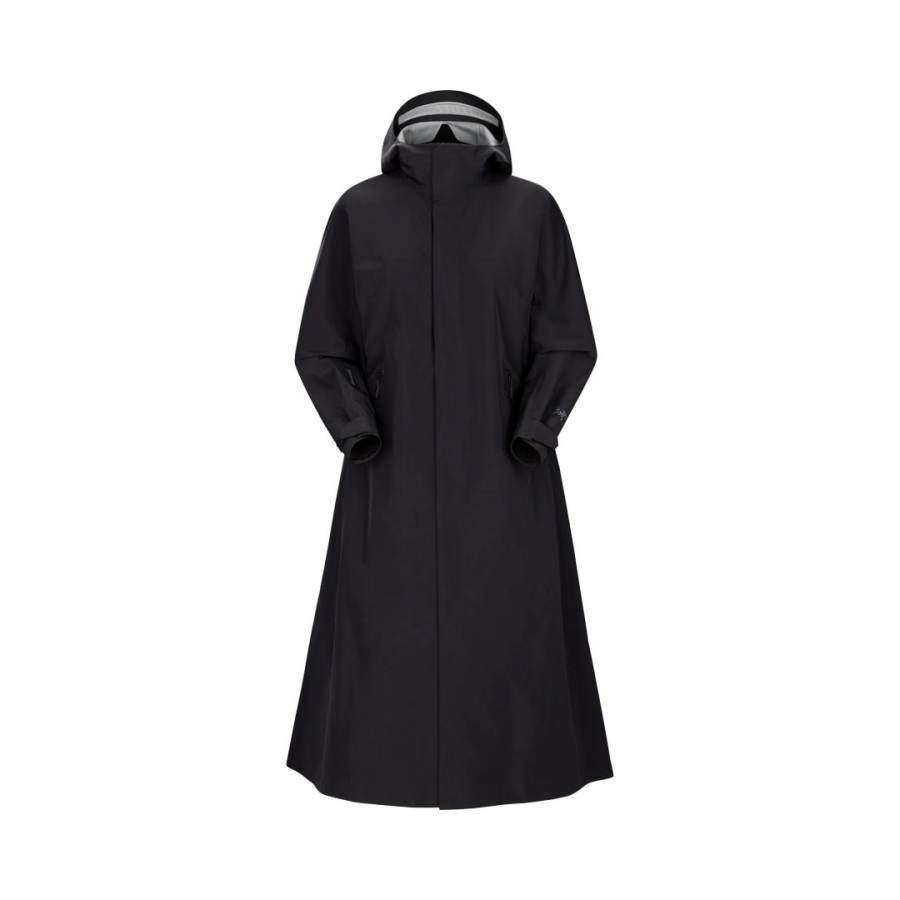 Arcteryx Coats Women's Black/Black Hooded Moderate