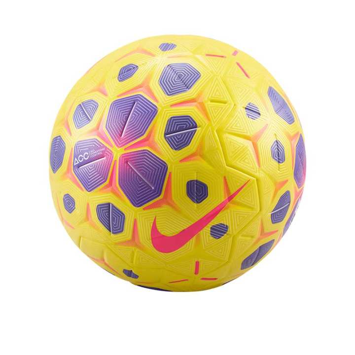 Nike Nike Size 5 Ball Soccer Ball Pu Seamless Thermal bonding Women's Yellow Purple