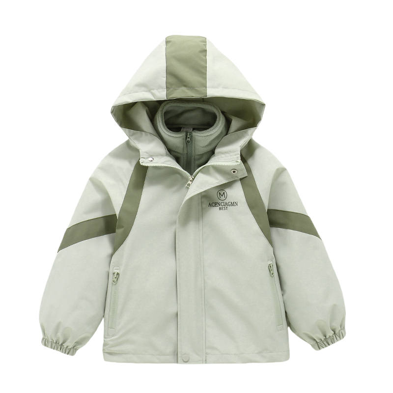 PROTECTCAMEL Kids Outdoor Wear Hooded Thickened And Fleece Lined