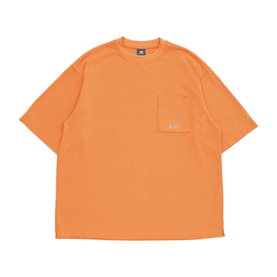 New Balance New Balance T Shirts Men's Orange Crew Neck