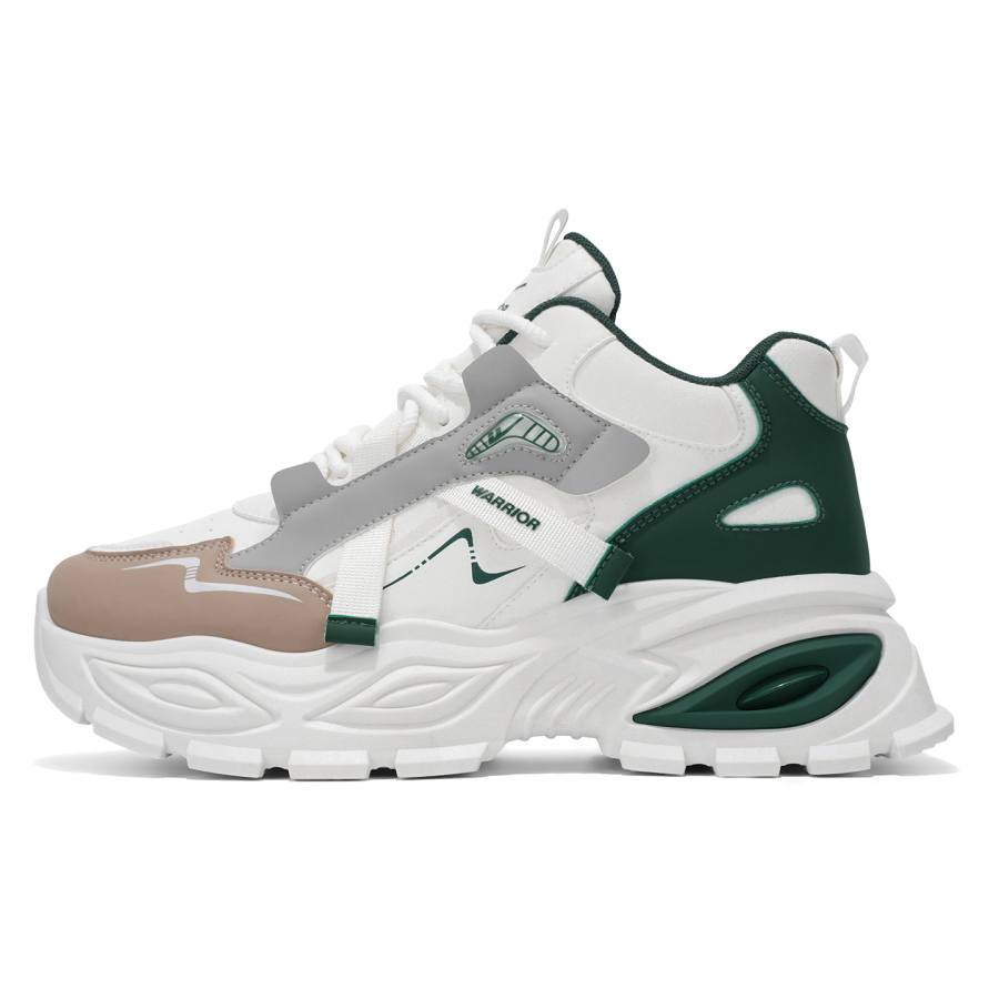 Warrior Abrasion Resistant, Impact Resistant, Height Increasing Mid top Chunky Sneakers Men's