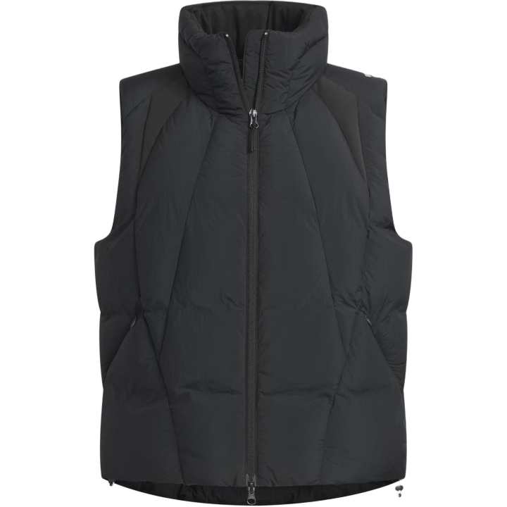 Adidas Adidas FOS Down Vests Men's Black Stand Collar Moderate
