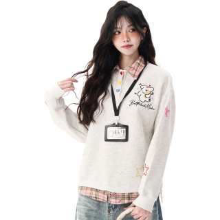 NEVER RULE Sweatshirts Unisex Polo Collar Moderate Regular