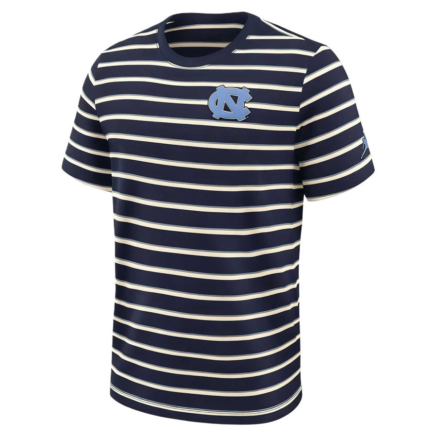 Jordan Jordan North Carolina Athletic Prep Legacy Summit Stripe Men's Jordan Brand College T-Shirt