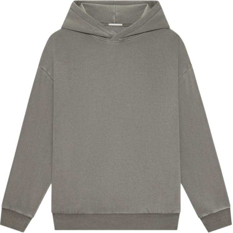 Nice Rice Nice Rice Sweatshirts Unisex Stone Gray Hooded Moderate Regular