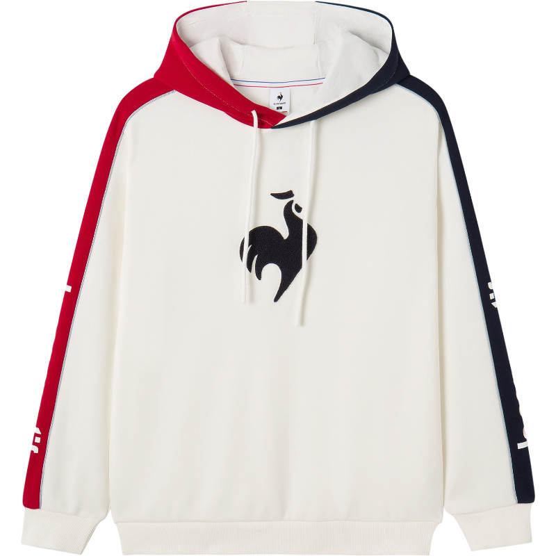 Le Coq Sportif Fleece Lined Thermal Comfortable Fashion Hoodie Unisex