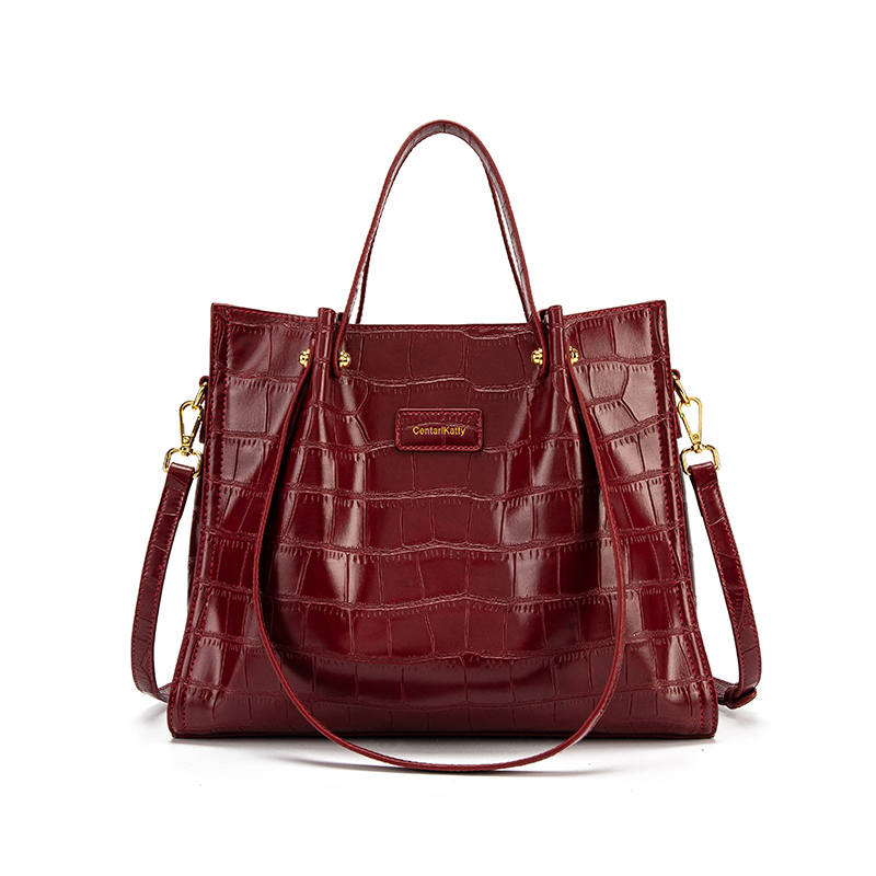 CentarlKatty Pu One Shoulder Handbag Regular Women's Burgundy
