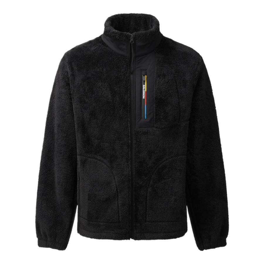 SALOMON UNI RACE FLAG Velvet feel Coat Unisex
