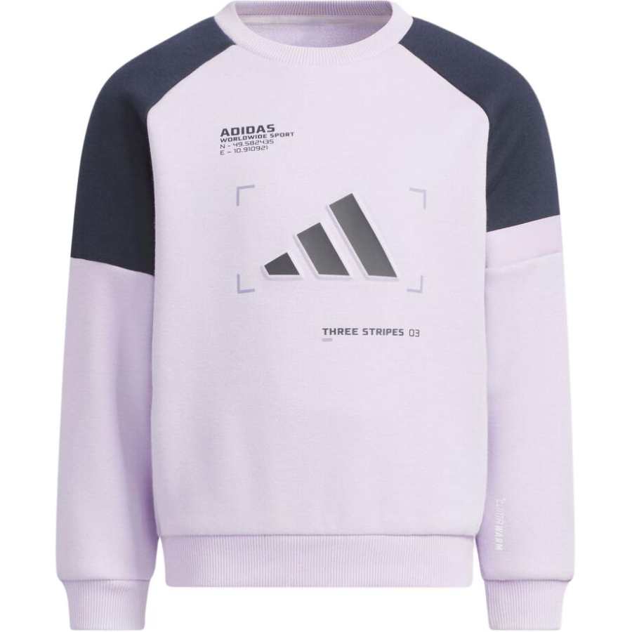 Adidas Adidas Kids Sweatshirts Crew Neck Moderate
