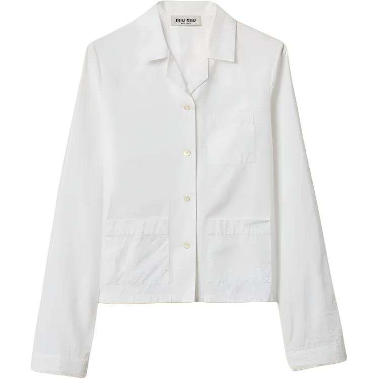 MIU MIU SS24 Shirt Women's White