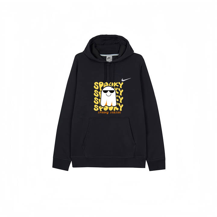 Nike Nike Club Sweatshirts Men's Black Hooded Thickened