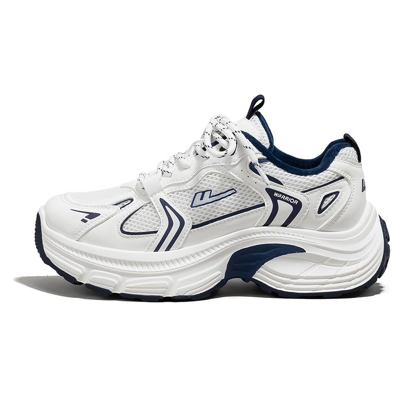 Warrior Fashionable Versatile, Everyday Couple's Athletic Shoes, Thickened And Fleece Lined