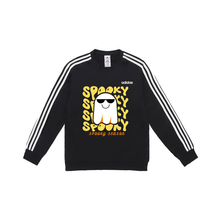 Adidas Adidas Sweatshirts Men's Black Crew Neck Moderate Regular