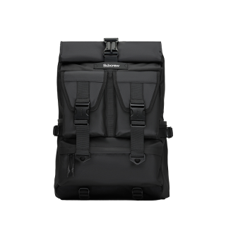Subcrew Polyester Backpack Unisex Black