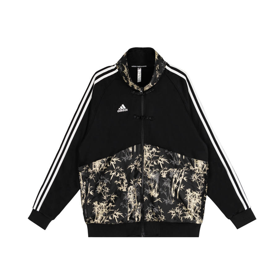 Adidas Adidas Jackets Unisex Black Stand Collar Fleece Lined Other