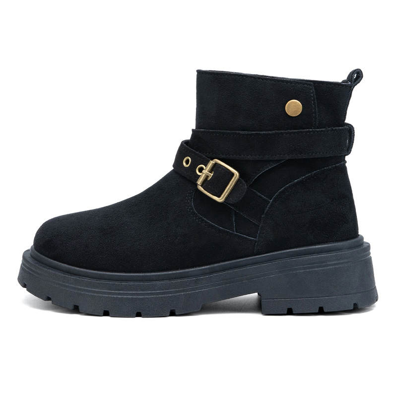 WARRIOR WARRIOR Combat Boots Ankle Boots Medium Heel Women's