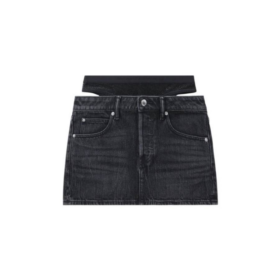 Alexander Wang Denim Short Skirts Women's
