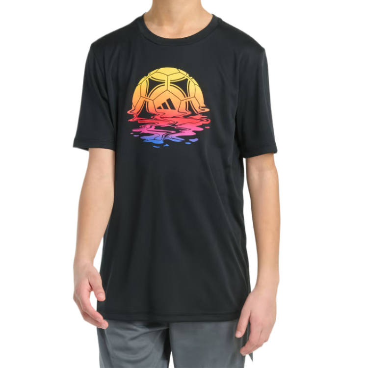 Adidas Adidas Kids T Shirts Crew Neck Moderate