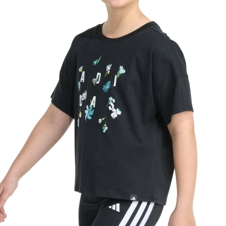 Adidas Adidas Kids T Shirts Crew Neck Moderate