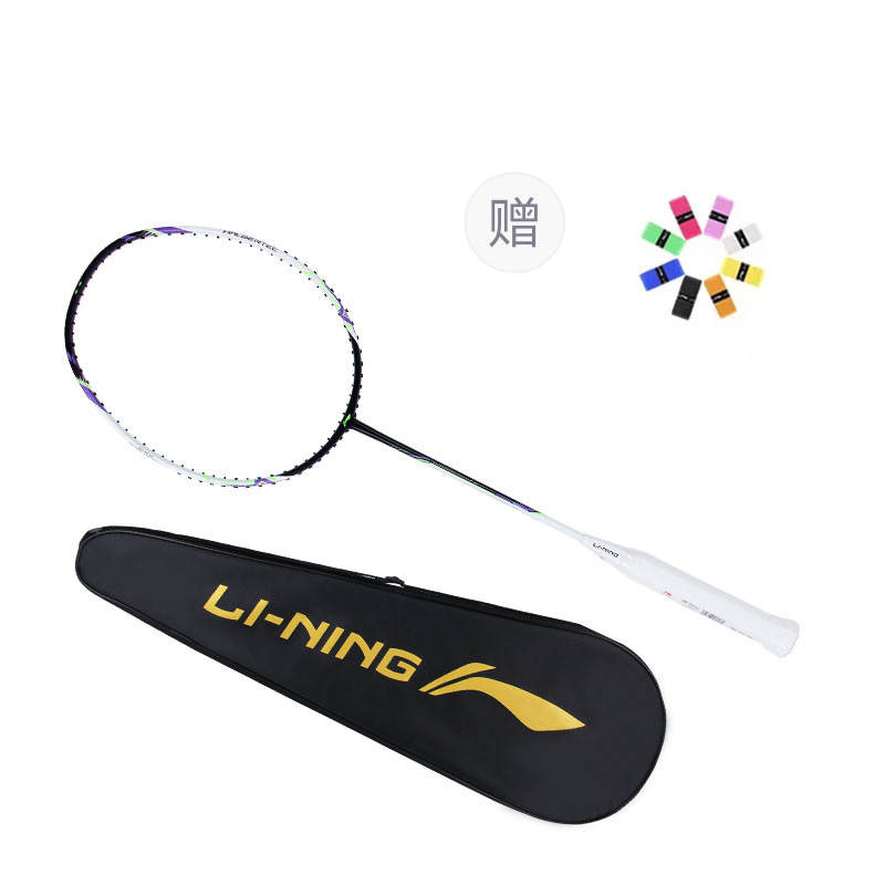 Li-Ning Li Ning Halberd Pony Da Full Carbon Badminton Rackets Control Type All around Defense Advanced Level 675mm Unisex