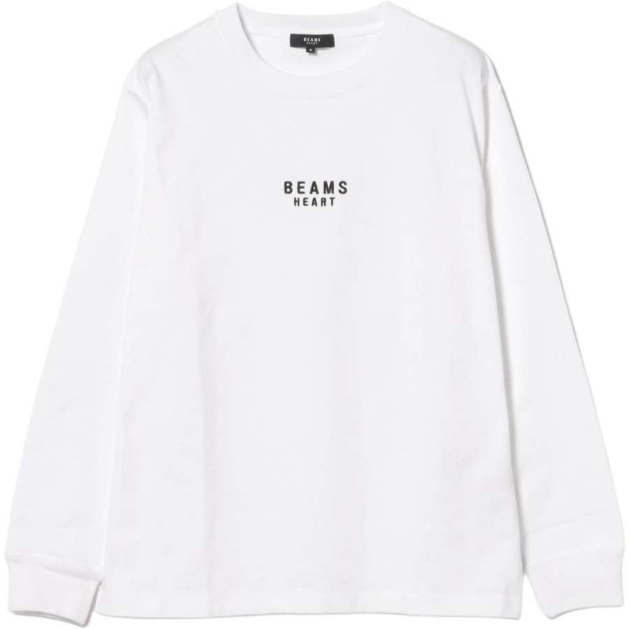 Beams Heart T Shirts Men's Crew Neck