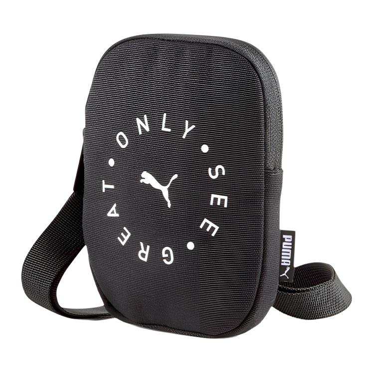 PUMA PUMA Polyester Crossbody Bag, Shoulder Bag Unisex Black